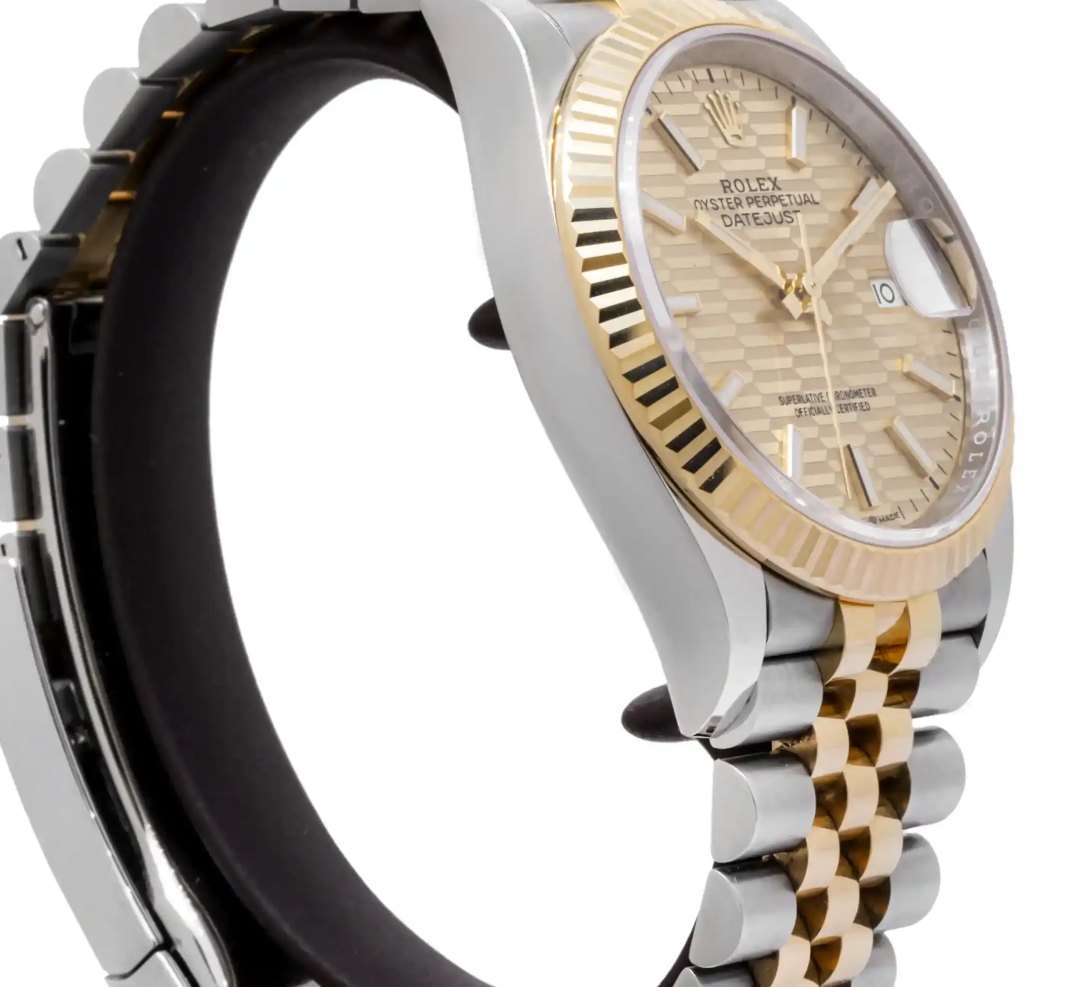 Prestigious Jewellers Datejust Gold Steel Rolex Stainless 126233 & 0628